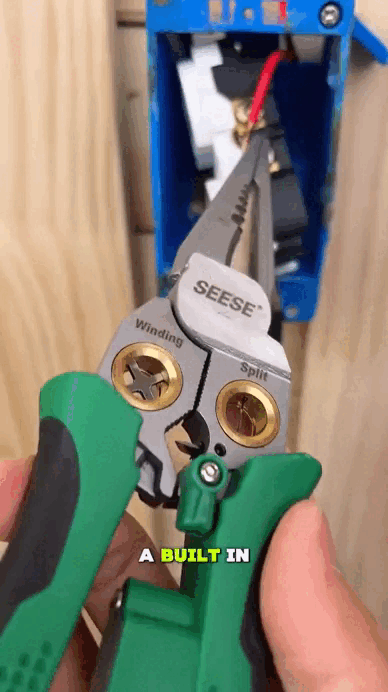 ⚡ ONE TOOL. TEN FUNCTIONS. ALMOST EVERY WIRING JOB COVERED. 🔥 The Master-Grade 10-in-1 Voltage Tester & Wire Stripper Built to Test, Strip, Cut, Grip and Troubleshoot Faster — So You Stop Switching Tools Every 30 Seconds. 🛠️⚡ - detail 14