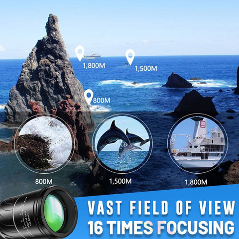 🌟See the Unseen🌟16X52Monocular bifocal optical zoomtelescope🔭 - detail 6