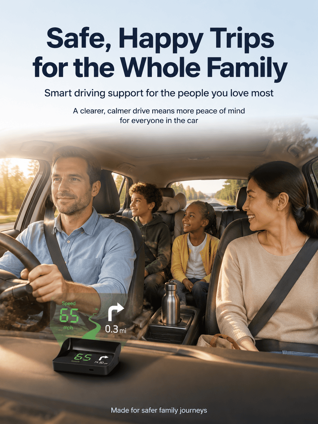 【Smart In-Car HUD Co-Pilot】Works on Sedans, SUVs, Pickups, RVs, and More! - detail 36