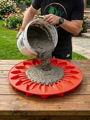 💥 LAST DAY 49% OFF - 🌻 Reusable Sunflower Stepping Stone Mold - detail 1