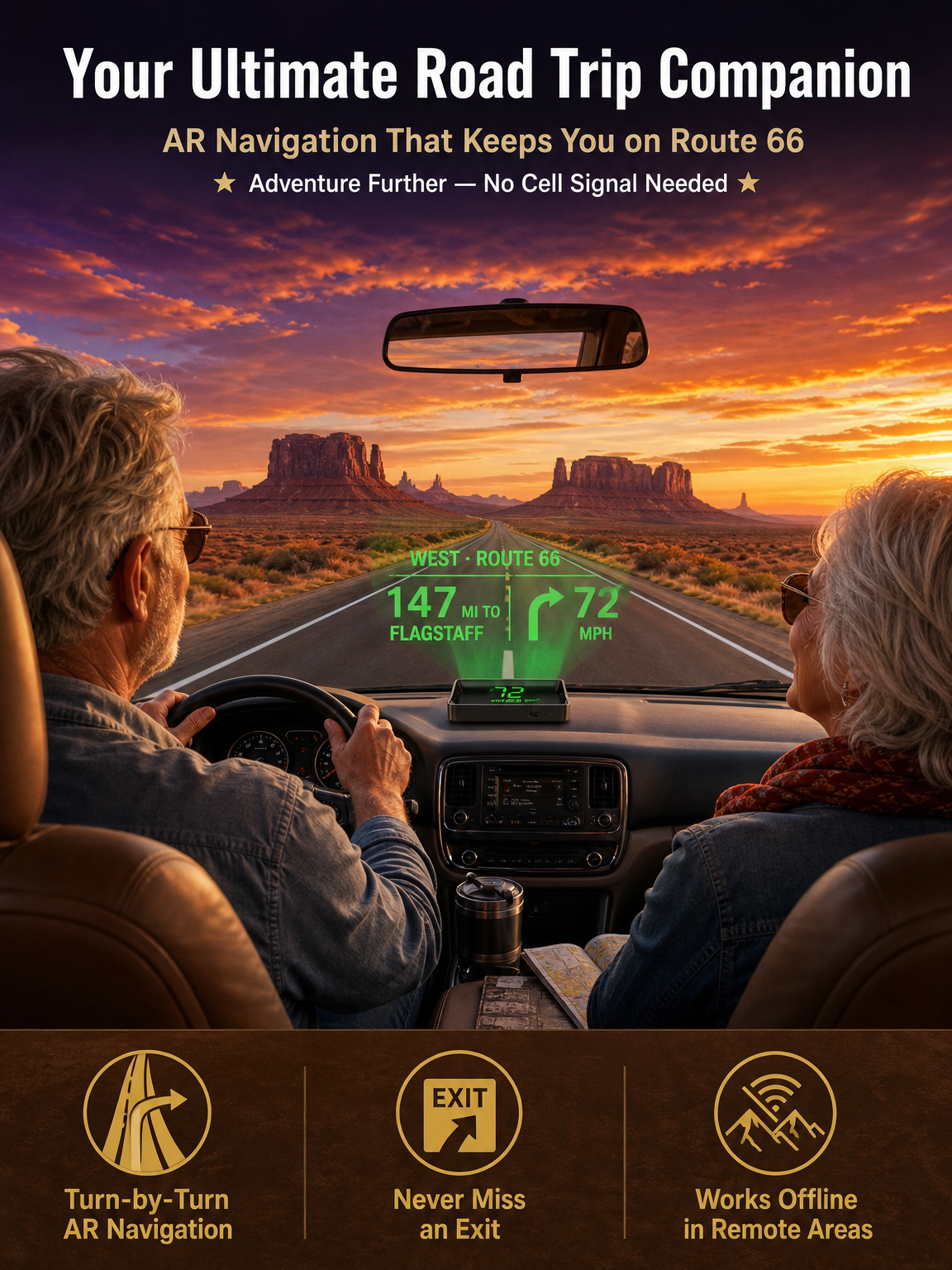 【Smart In-Car HUD Co-Pilot】Works on Sedans, SUVs, Pickups, RVs, and More! - detail 30