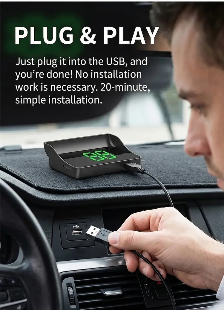 【Smart In-Car HUD Co-Pilot】Works on Sedans, SUVs, Pickups, RVs, and More! - detail 28