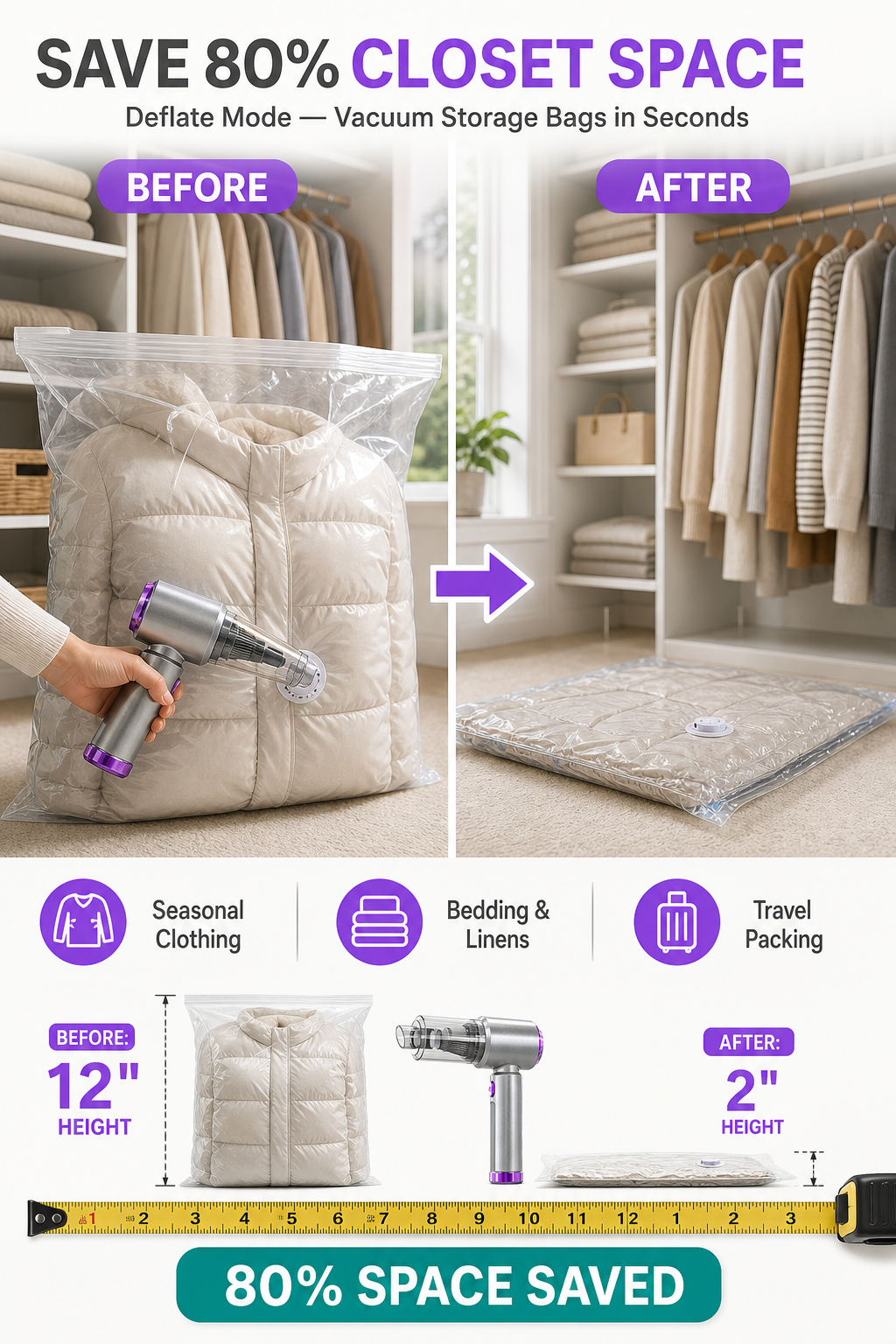 🌪️⚡ 32,000 Pa storm-force suction erases all dirt instantly! - detail 35