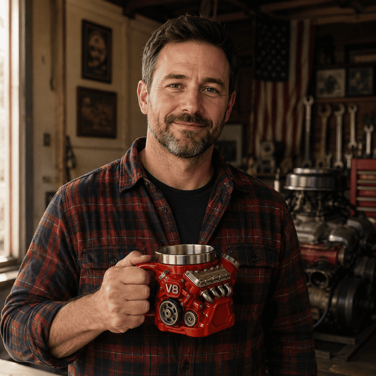 🔥2026 Hot Sale - V8 Engine Mug – The Ultimate Gearhead Gift⚡ - detail 4