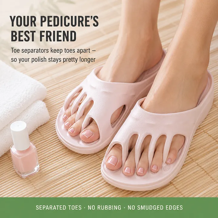 🦶 4-IN-1 FOOT RELIEF|TOE ROOM · ARCH SUPPORT · MASSAGE · CUSHIONING ✨ - detail 6