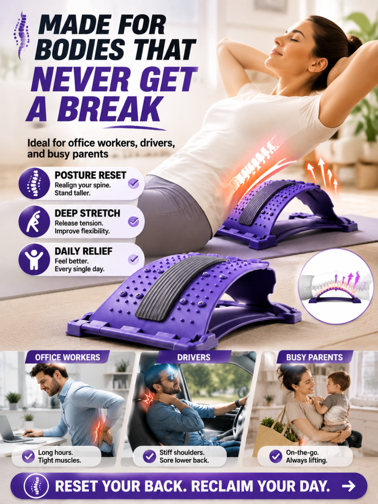 Adjustable Back Stretching Arc - lifestyle source image