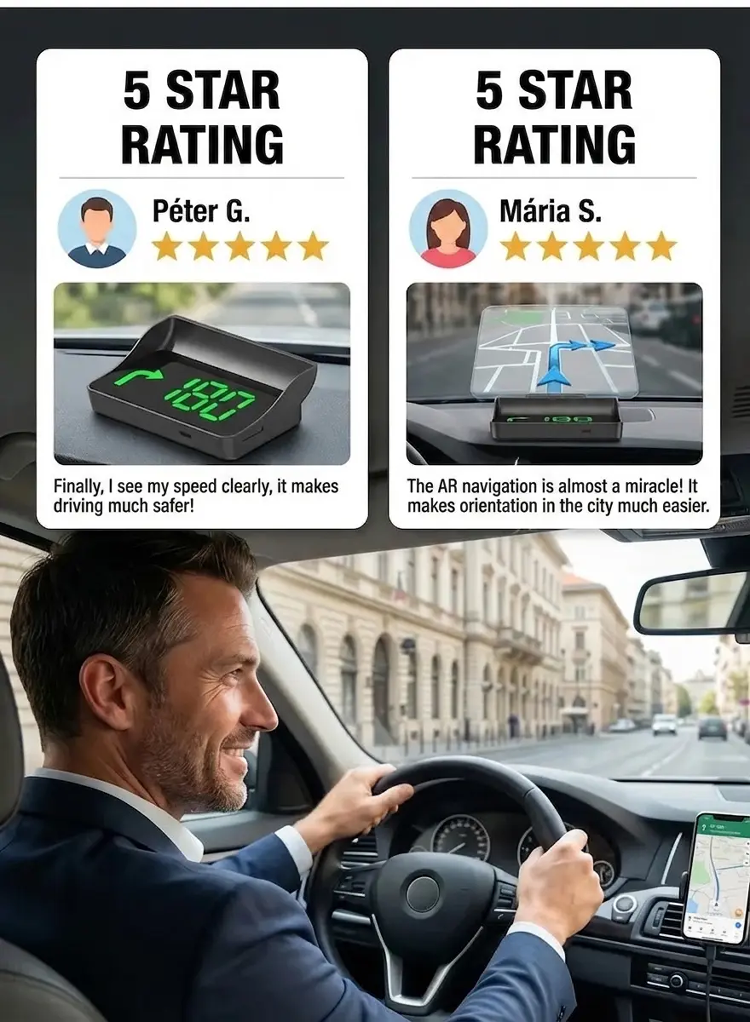 【Smart In-Car HUD Co-Pilot】Works on Sedans, SUVs, Pickups, RVs, and More! - detail 34