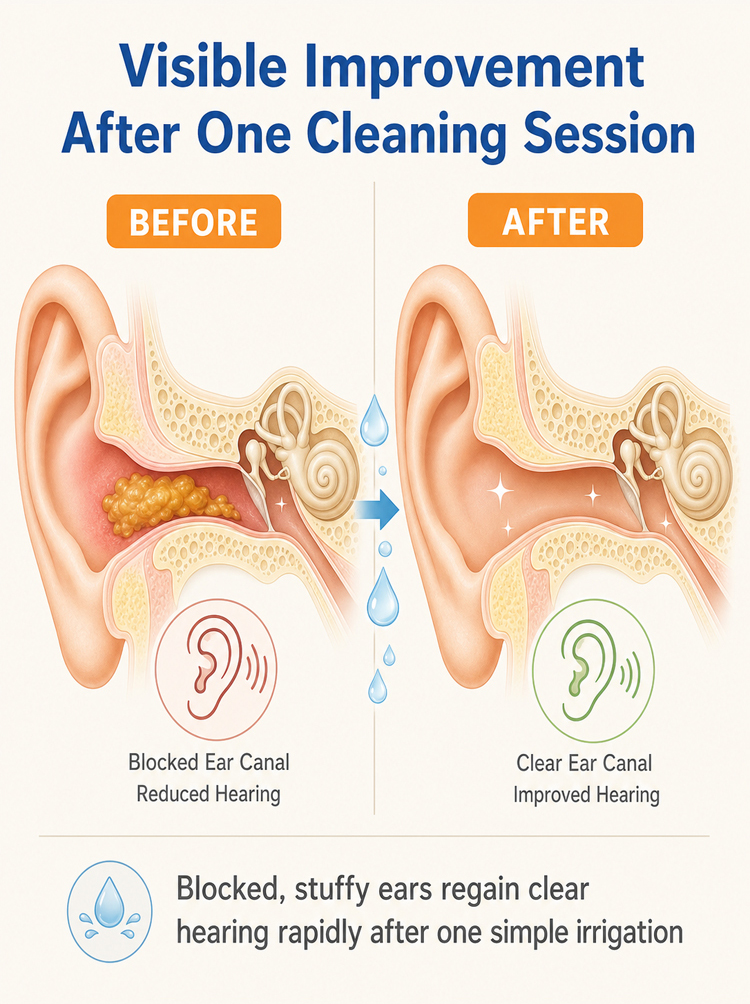 ENT-Approved Home Ear Irrigation Micro-Clinic System – German-Engineered Vortex Pulse Wax Removal Kit Compliant with AAO-HNS Guidelines (Save $1400+ on Clinic Visits!) - detail 11