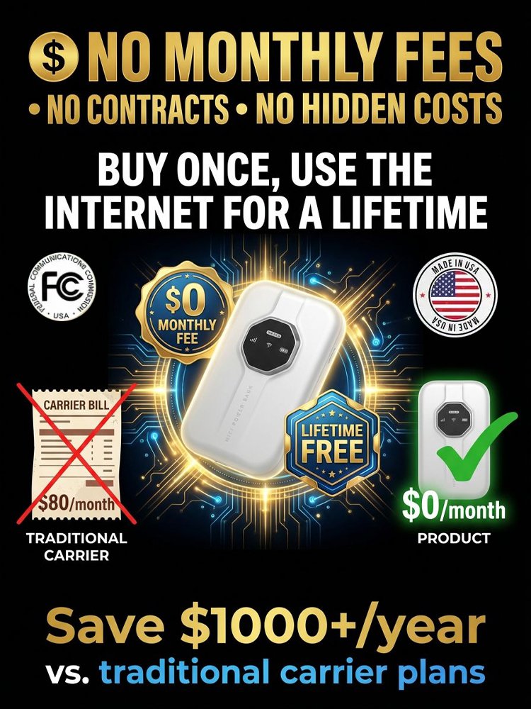 [Global Coverage, Free for Life] Boundless Portable Wi-Fi. - detail 6