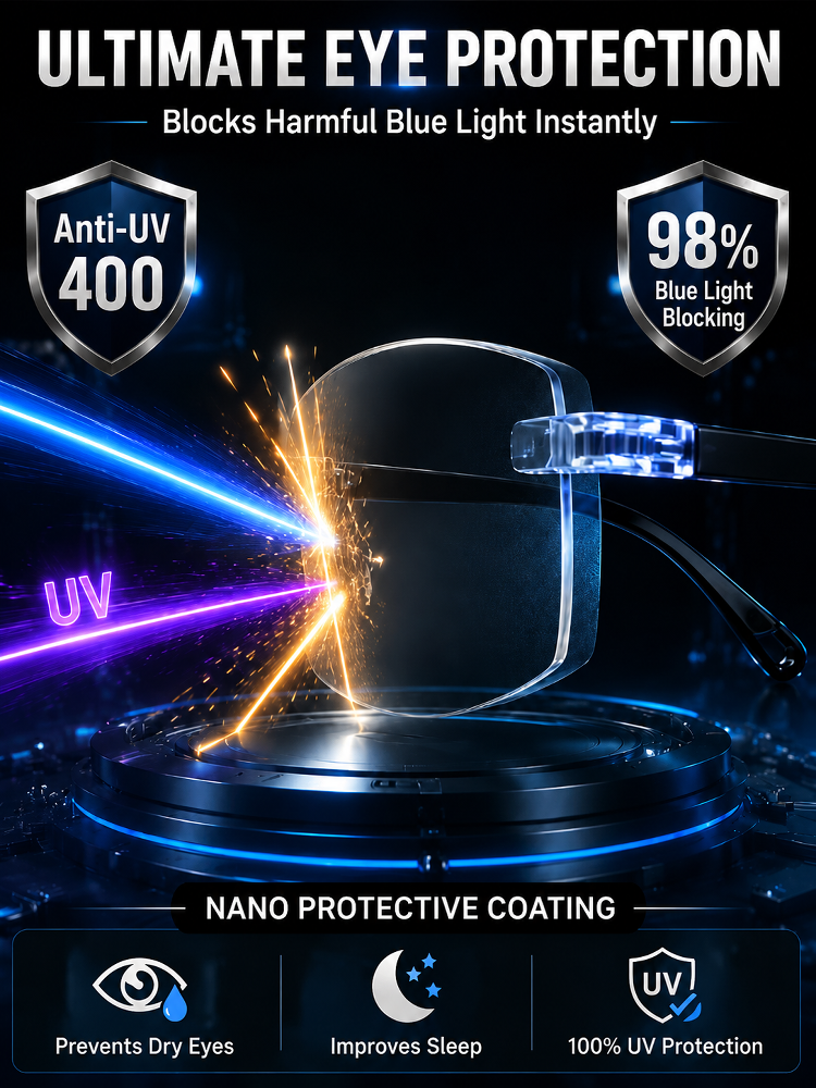 0.01s Auto-Focus Progressive Glasses +1.00~+7.00D Stepless for Reading & Driving - detail 9
