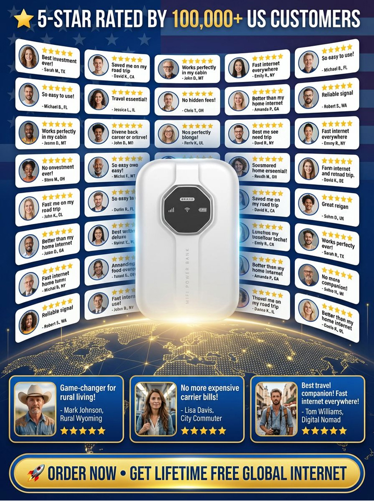 [Global Coverage, Free for Life] Boundless Portable Wi-Fi. - detail 4