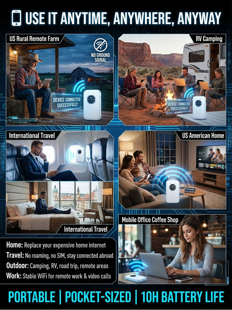 [Global Coverage, Free for Life] Boundless Portable Wi-Fi. - detail 17