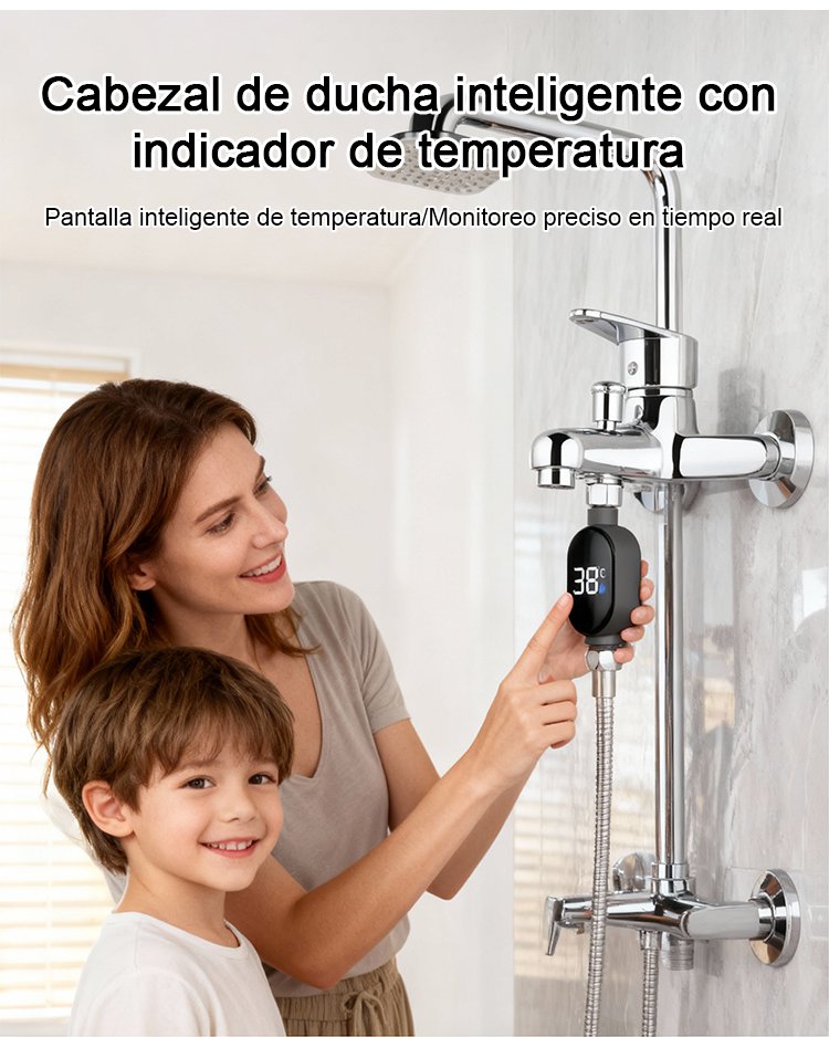 Ducha inteligente con pantalla de temperatura - detail 3