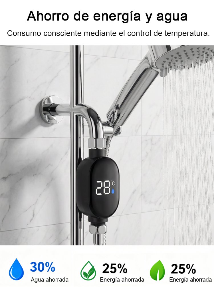 Ducha inteligente con pantalla de temperatura - detail 7