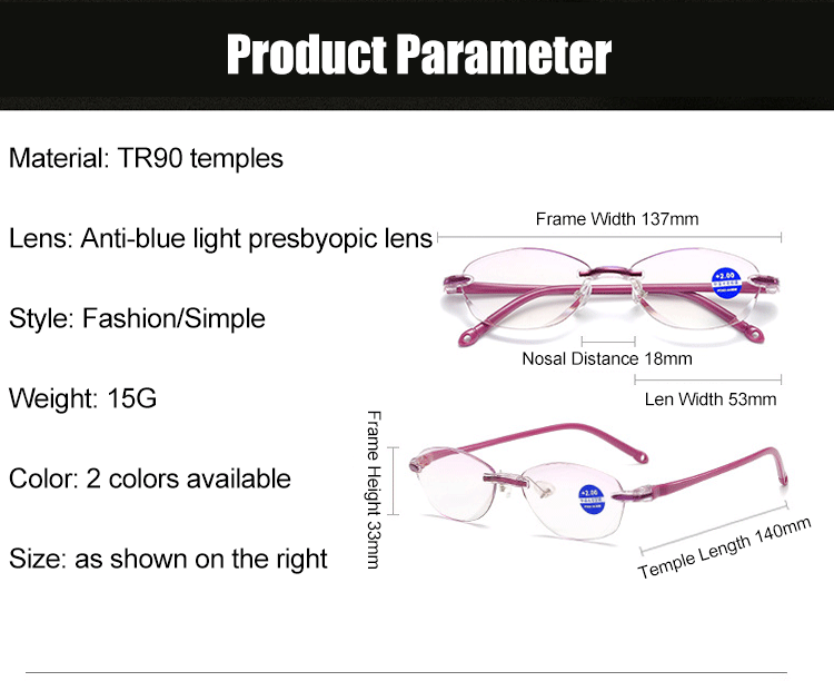 0.01s Auto-Focus Progressive Glasses +1.00~+7.00D Stepless for Reading & Driving - detail 1