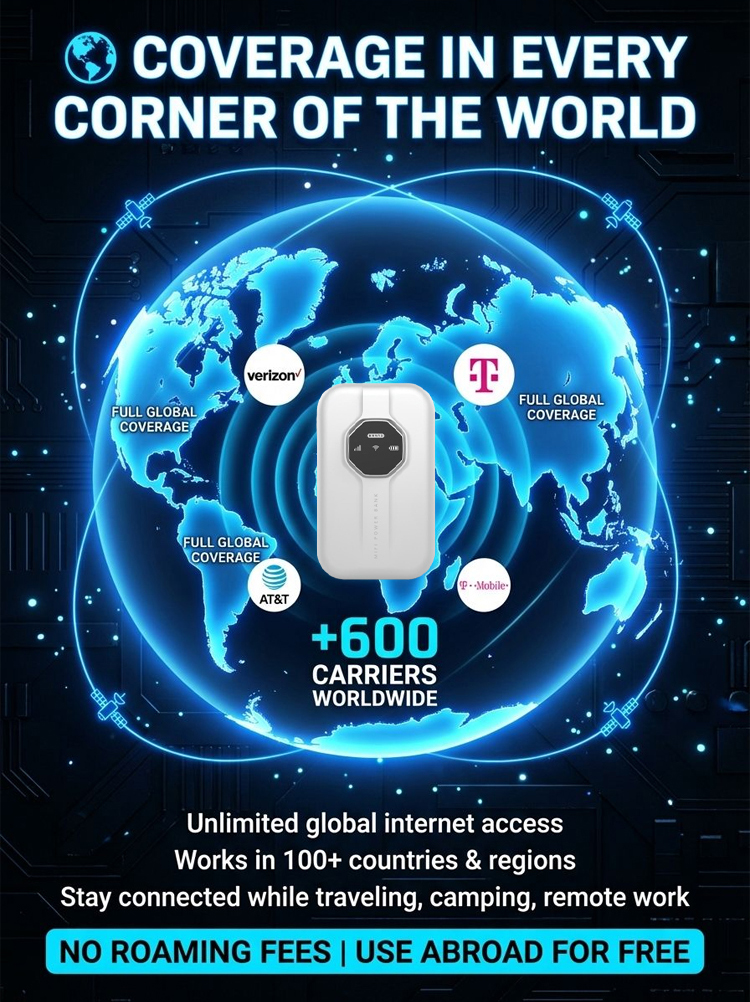 [Global Coverage, Free for Life] Boundless Portable Wi-Fi. - detail 12